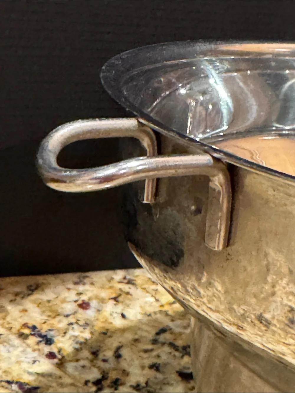 Stainless Steel Double Boiler Insert - Silver- 8.5” top diameter : clean